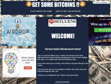 Tablet Screenshot of getsomebitcoins.com